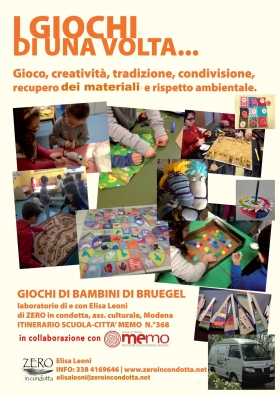 dall'11 SETTEMBRE iscrizioni a MEMO per i LABORATORI A SCUOLA - ZERO in condotta