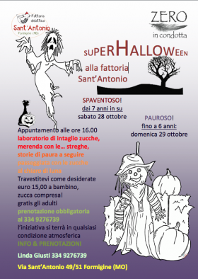 HALLOWEEN a Formigine - ZERO in condotta