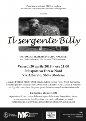 IL SERGENTE BILLY - ZERO in condotta